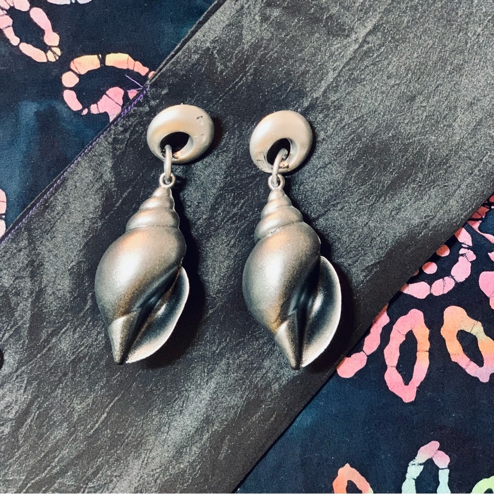 LARGE Shell Earrings